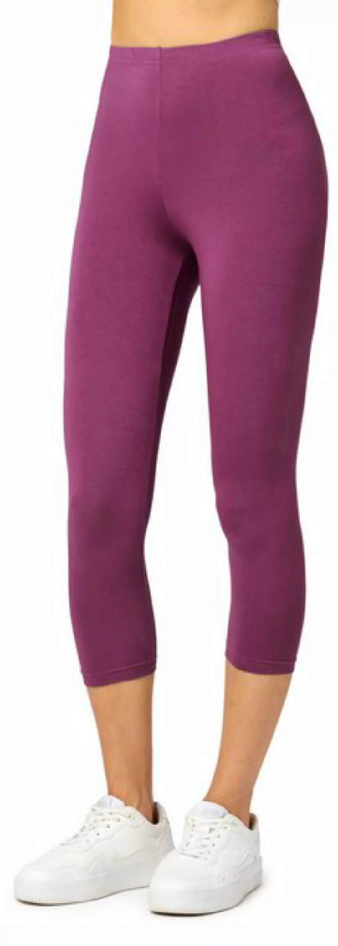 Merry Style Leggings Damen Caprihose 3/4 Hose MS10-144 (1-tlg) aus Viskose günstig online kaufen