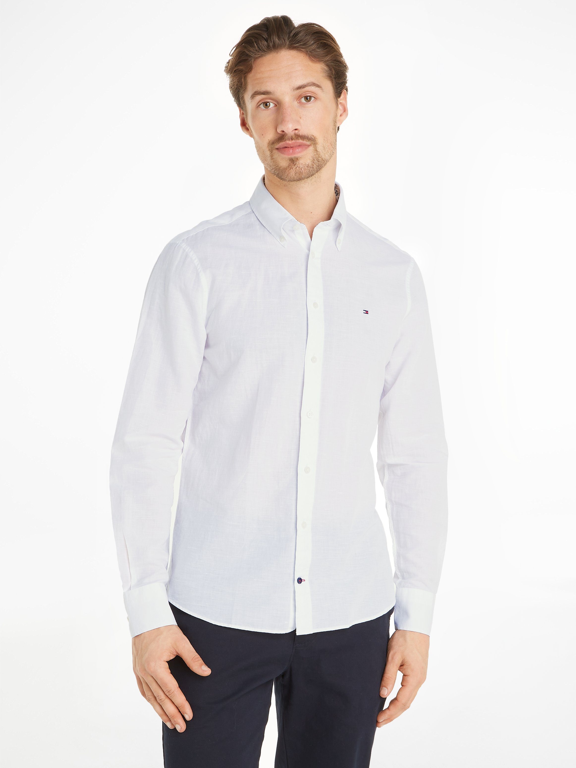 Tommy Hilfiger Langarmhemd CL W-CO LINEN günstig online kaufen