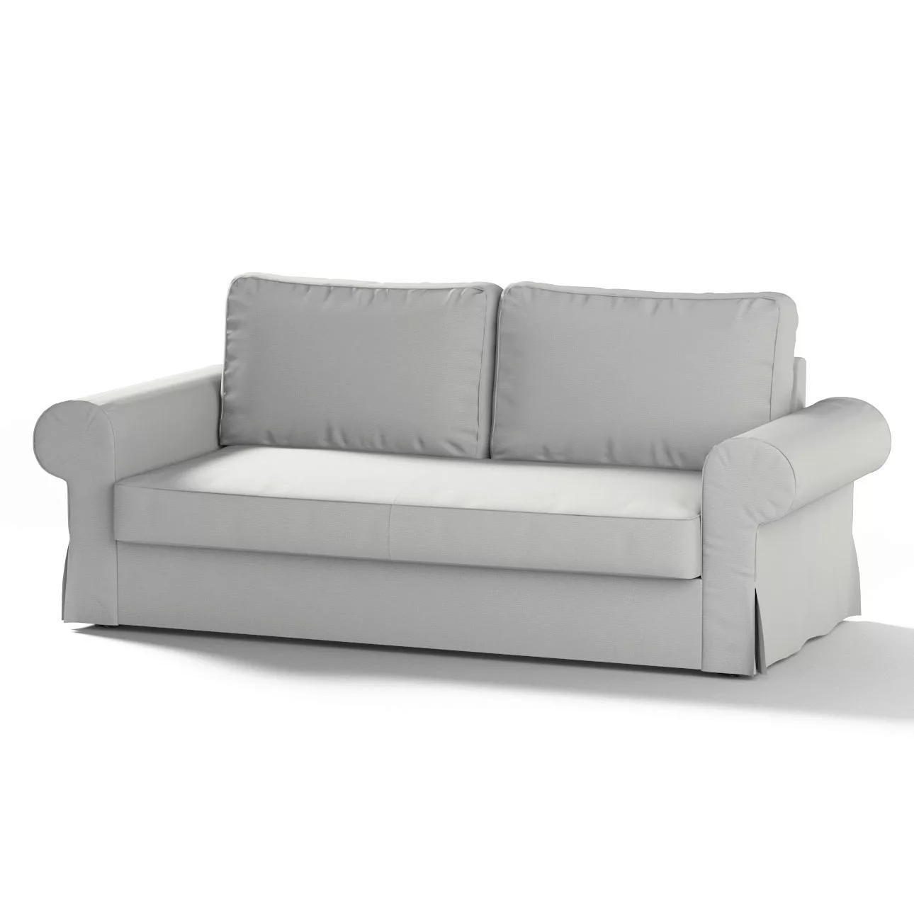 Bezug für Backabro 3-Sitzer Sofa ausklappbar, hellgrau, Bezug für Backabro günstig online kaufen