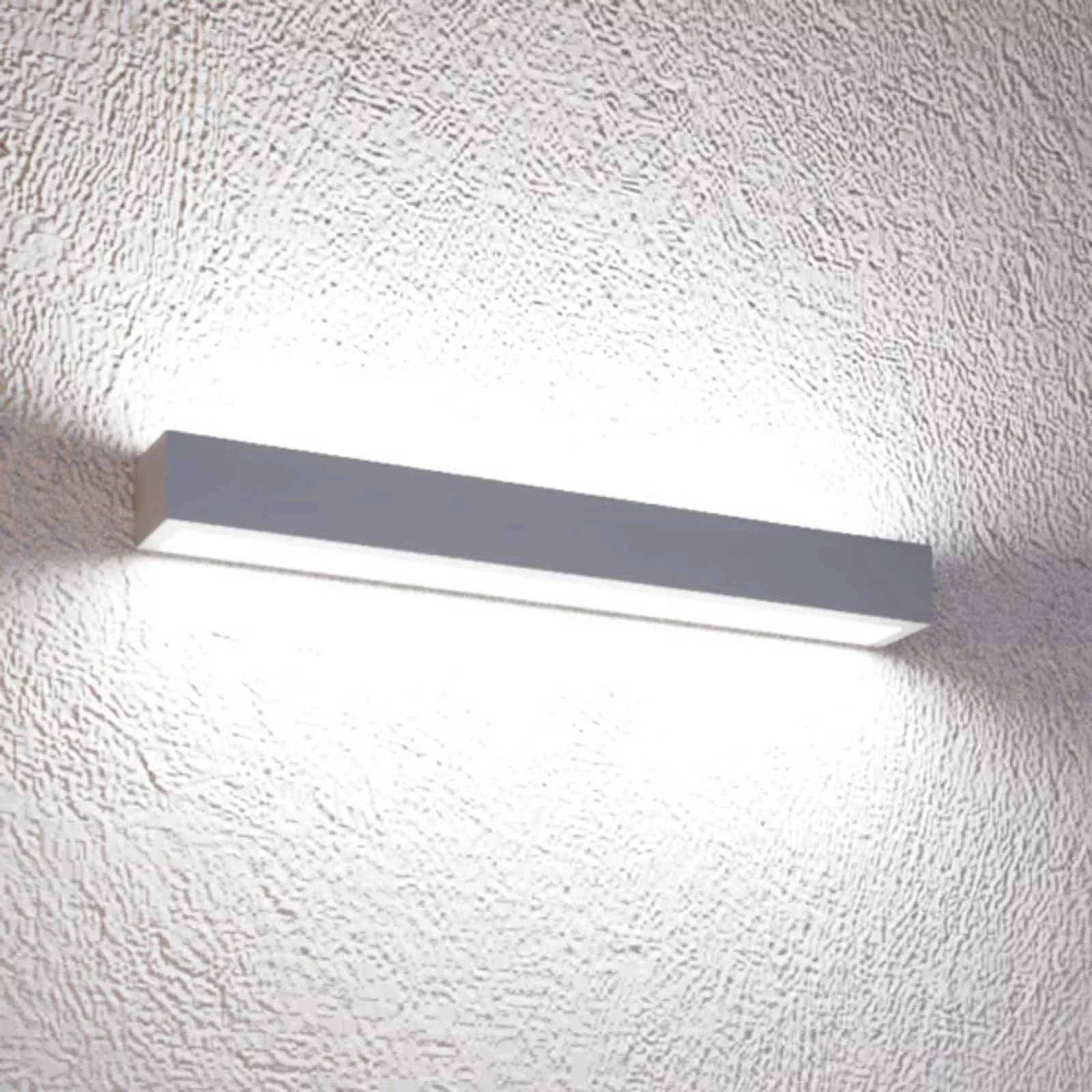 LED-Wandleuchte Mera, Breite 40 cm, alu, 4.000 K günstig online kaufen