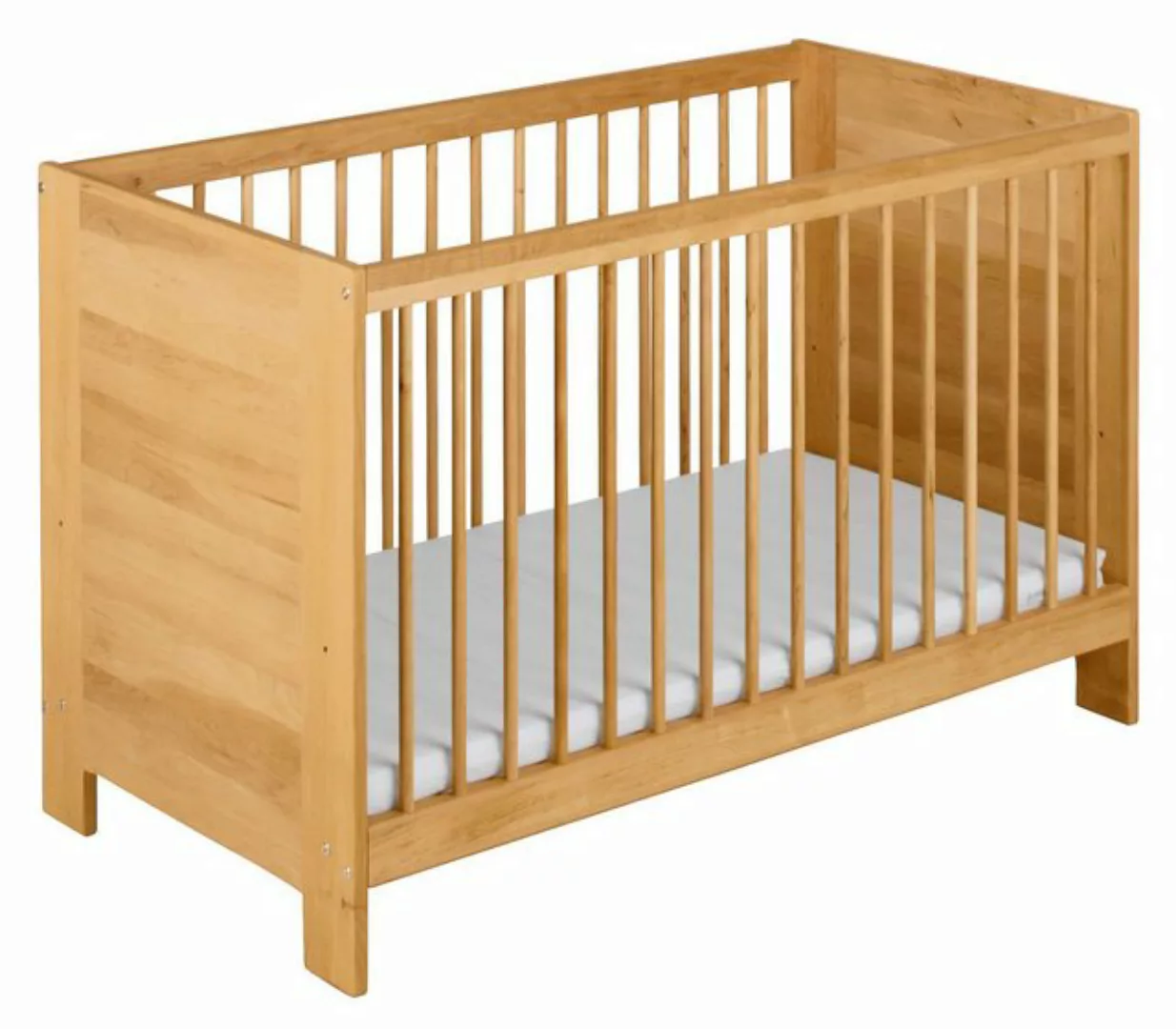 BioKinder - Das gesunde Kinderzimmer Babybett Niklas, 60x120 cm mit Matratz günstig online kaufen