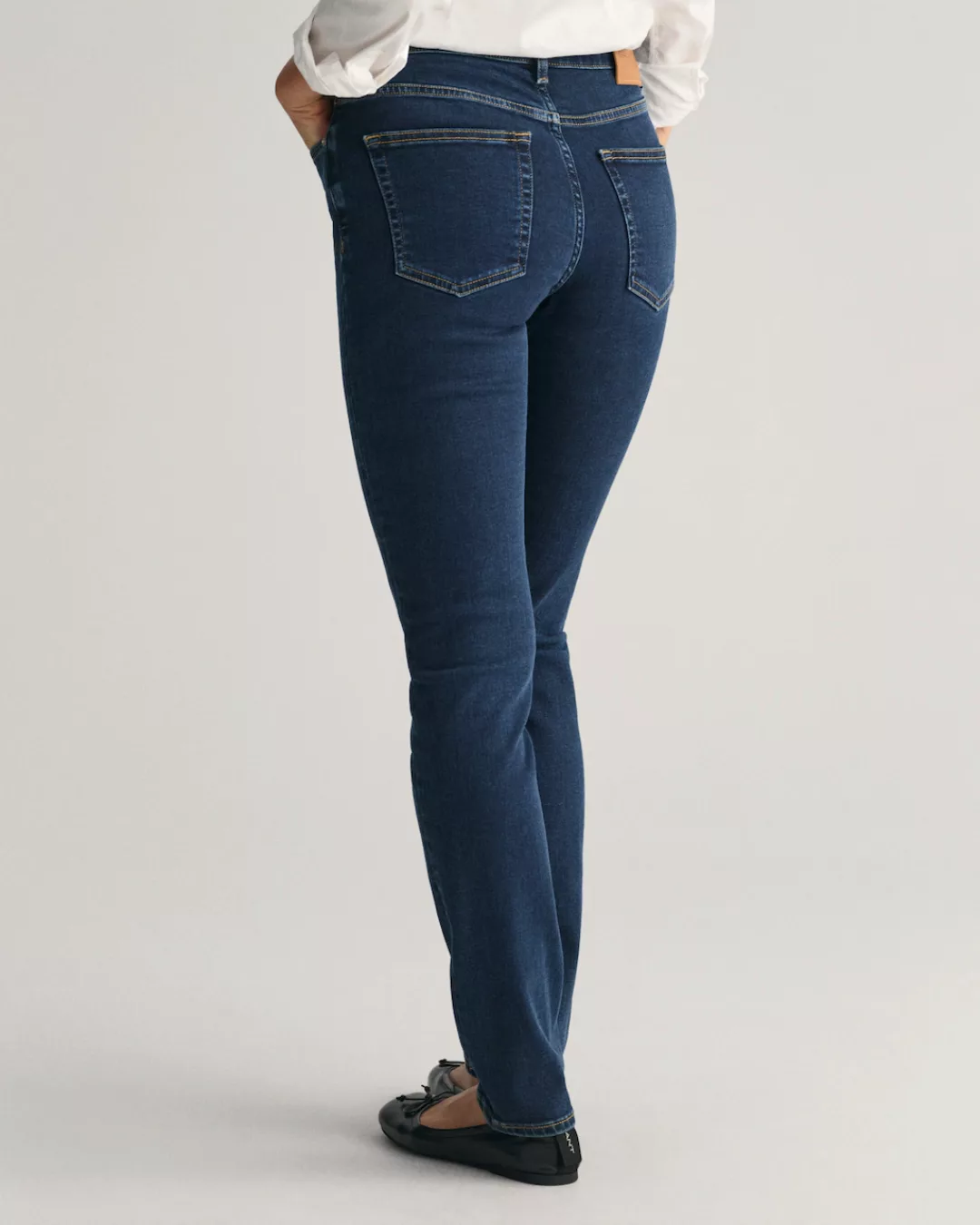 Gant Slim-fit-Jeans SLIM SUPER STRETCH JEANS 5-Pocket-Style, hochelastisch günstig online kaufen