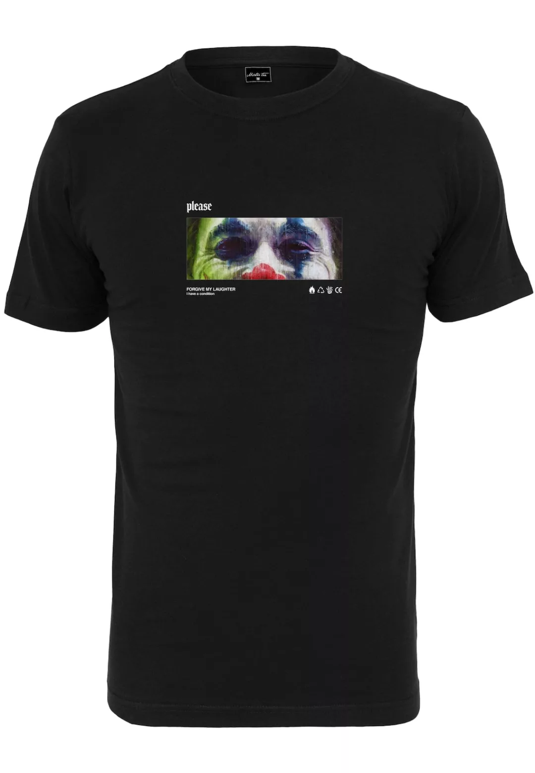 MisterTee Kurzarmshirt "MisterTee Herren Please Tee" günstig online kaufen