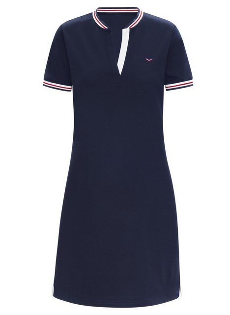 Trigema Jerseykleid TRIGEMA Polokleid ohne Kragen (1-tlg) günstig online kaufen