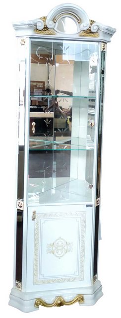 Xlmoebel Vitrine Elegante Eckvitrine aus Glas, modern klassischer Möbelstüc günstig online kaufen