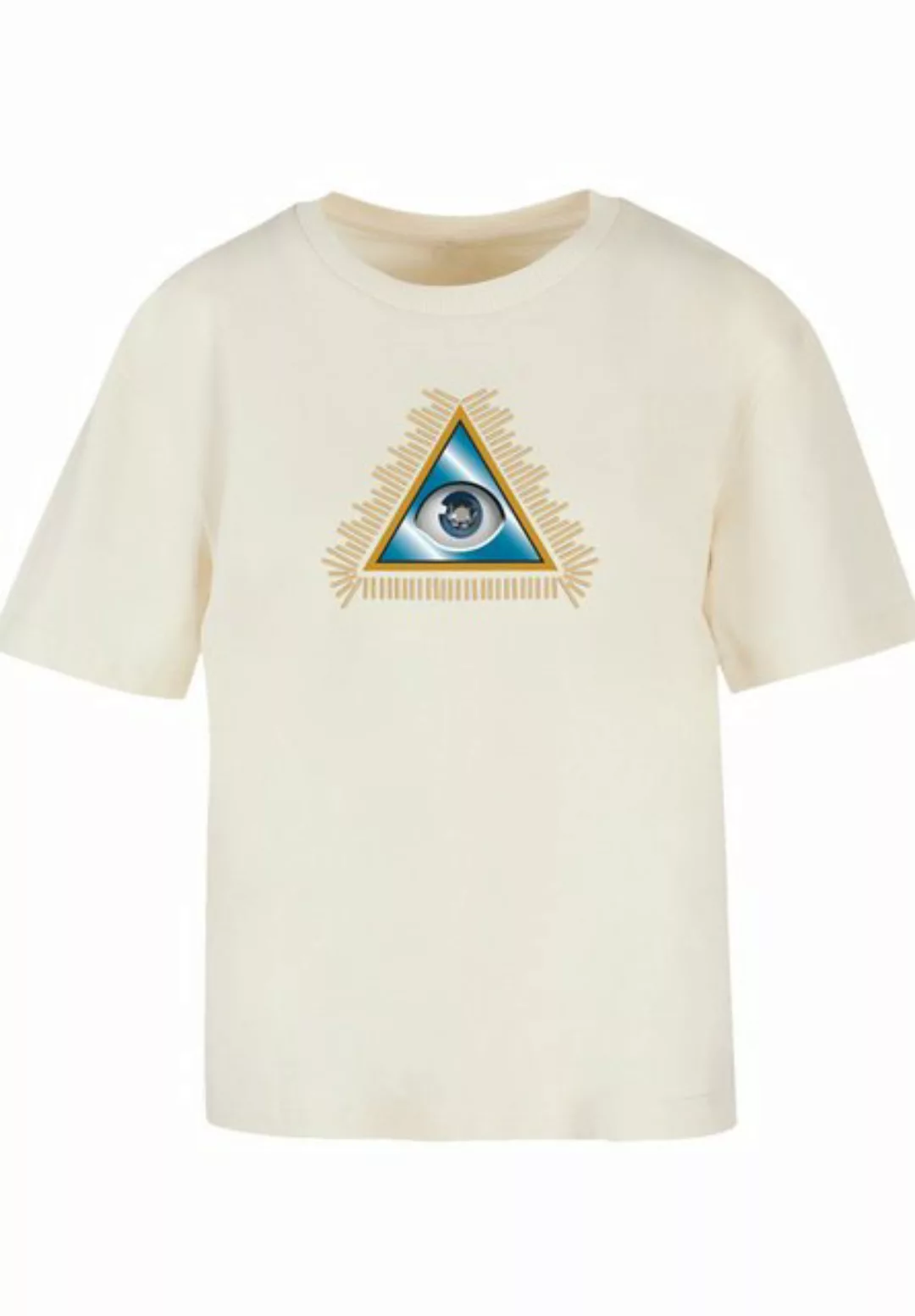 emoji couture T-Shirt Pyramid eye and golden beads Premium Qualität günstig online kaufen