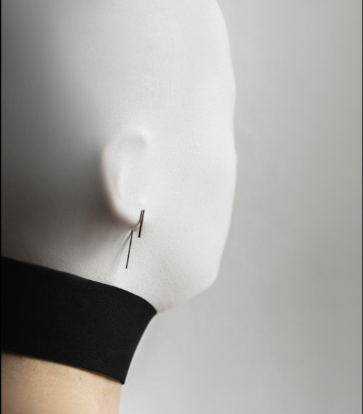 Tube Sterling Silver Minimalist Line Earrings günstig online kaufen