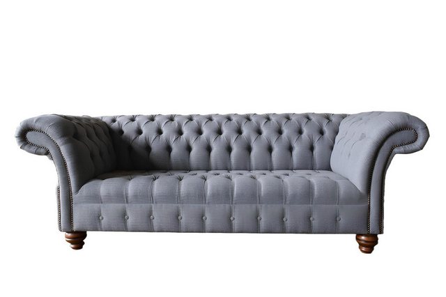 Xlmoebel Sofa Chesterfield Sofa mit Stoffpolsterung und klassischem Design, günstig online kaufen