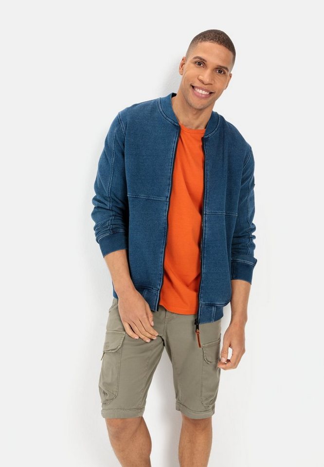 camel active Sweatjacke in Denim-Optik günstig online kaufen