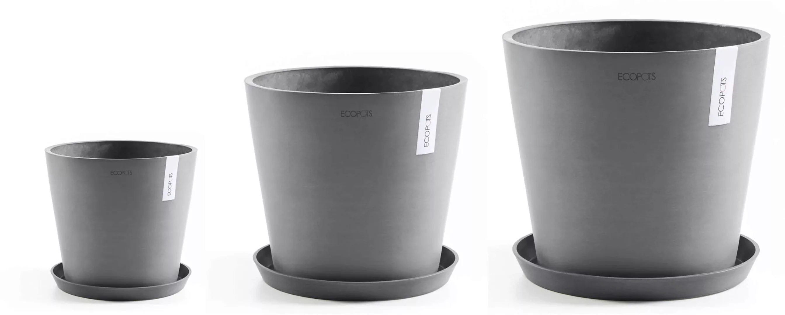 ECOPOTS Blumentopf "Amsterdam", (Set, 3 St.), verschiedene Größen mit passe günstig online kaufen