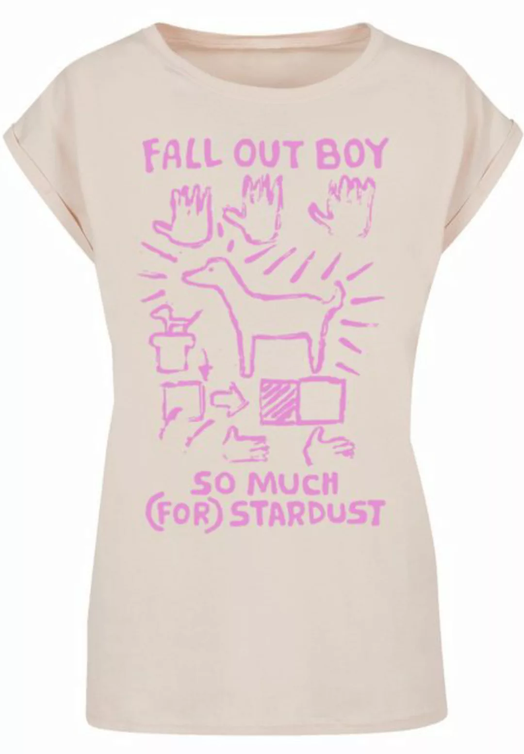 F4NT4STIC T-Shirt "Fall Out Boy Pink Dog So Much Stardust", Premium Qualitä günstig online kaufen