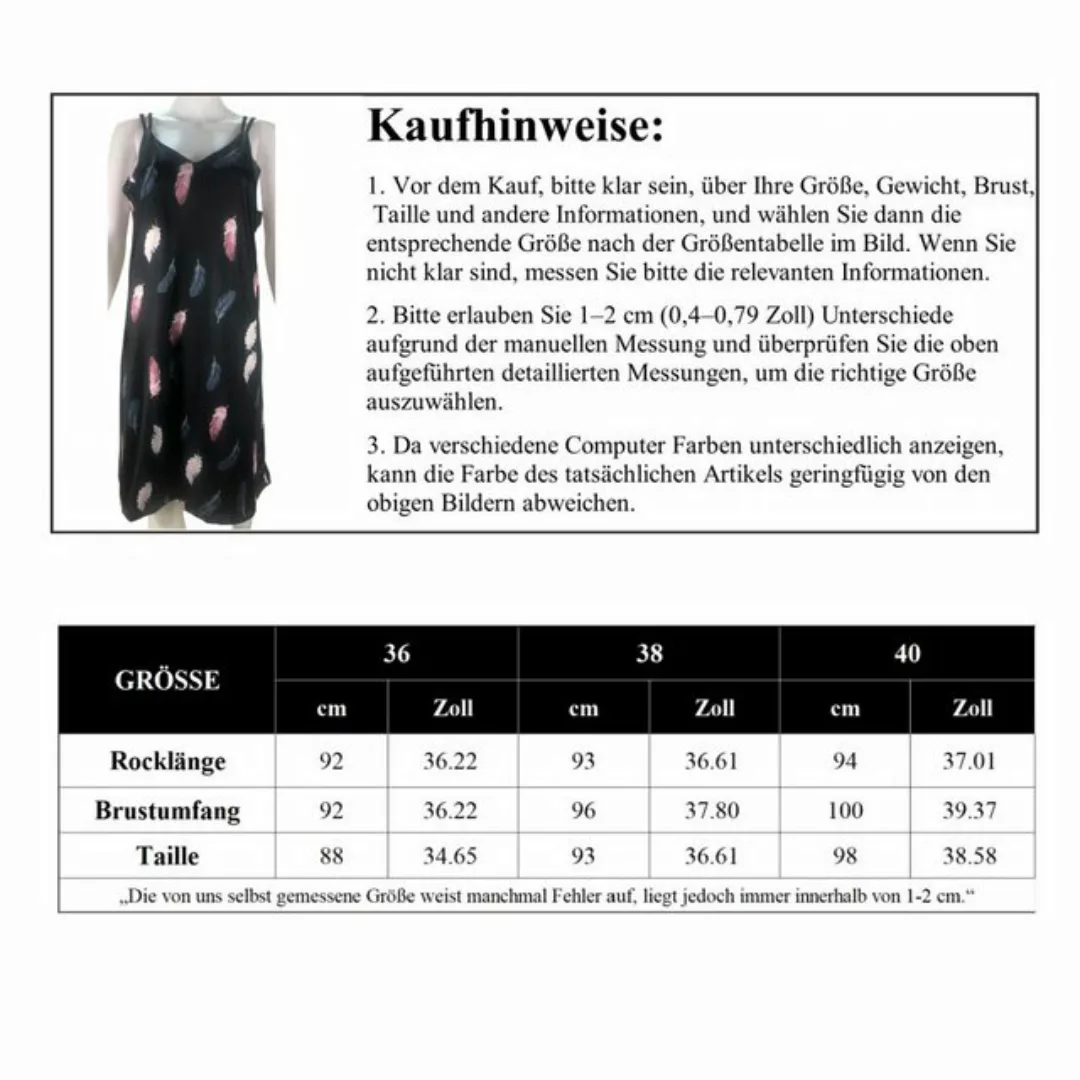 Opspring Sommerkleid Damen Knielang Ärmellos Sexy Vintage Boho Strandkleide günstig online kaufen