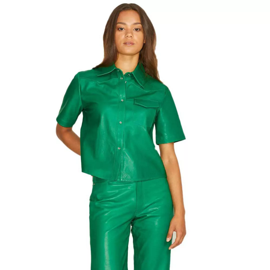 Jjxx Lark Leather Langarm Hemd M Jolly Green günstig online kaufen