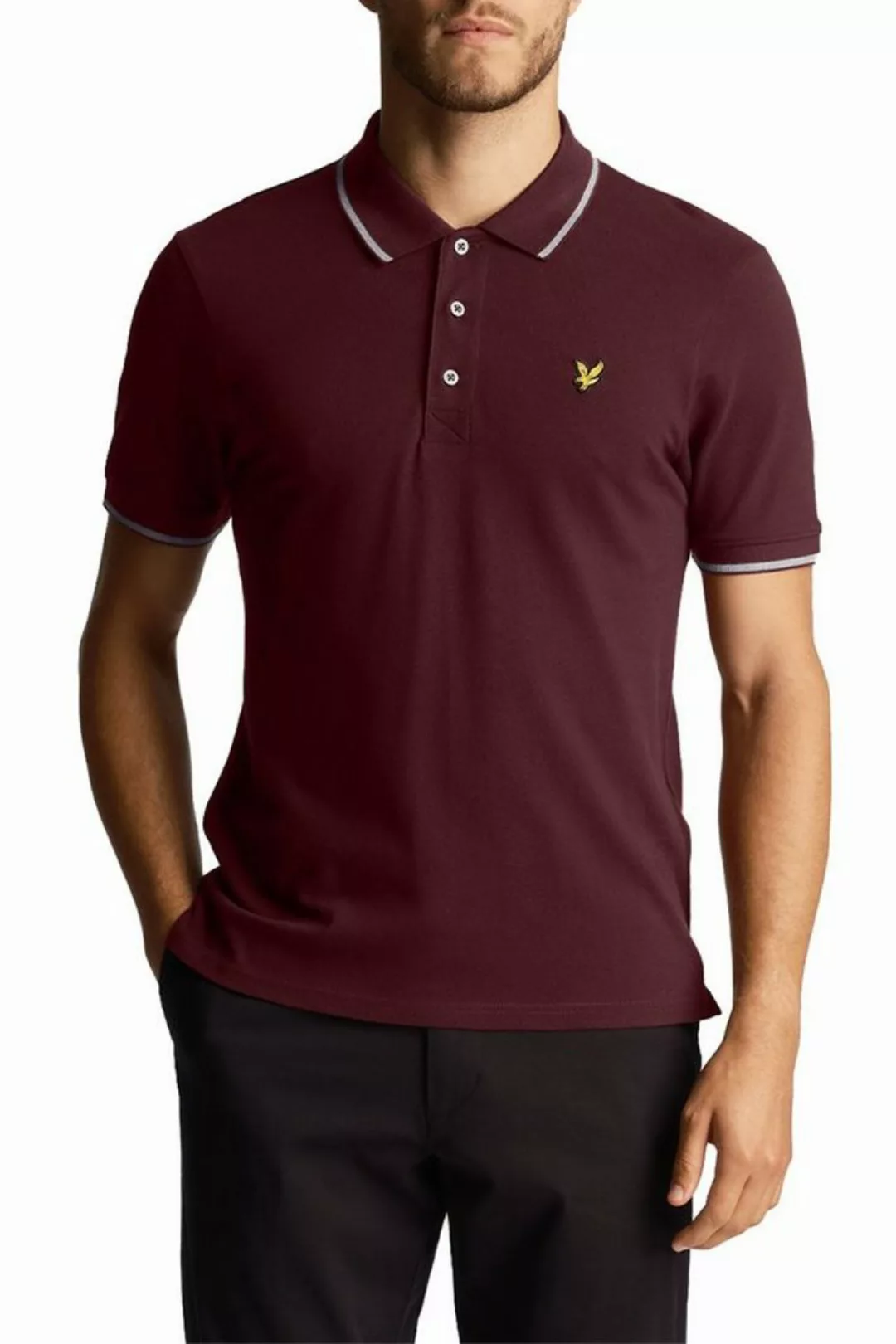 Lyle & Scott Poloshirt Mit Lyle & Scott Logo-Badge günstig online kaufen