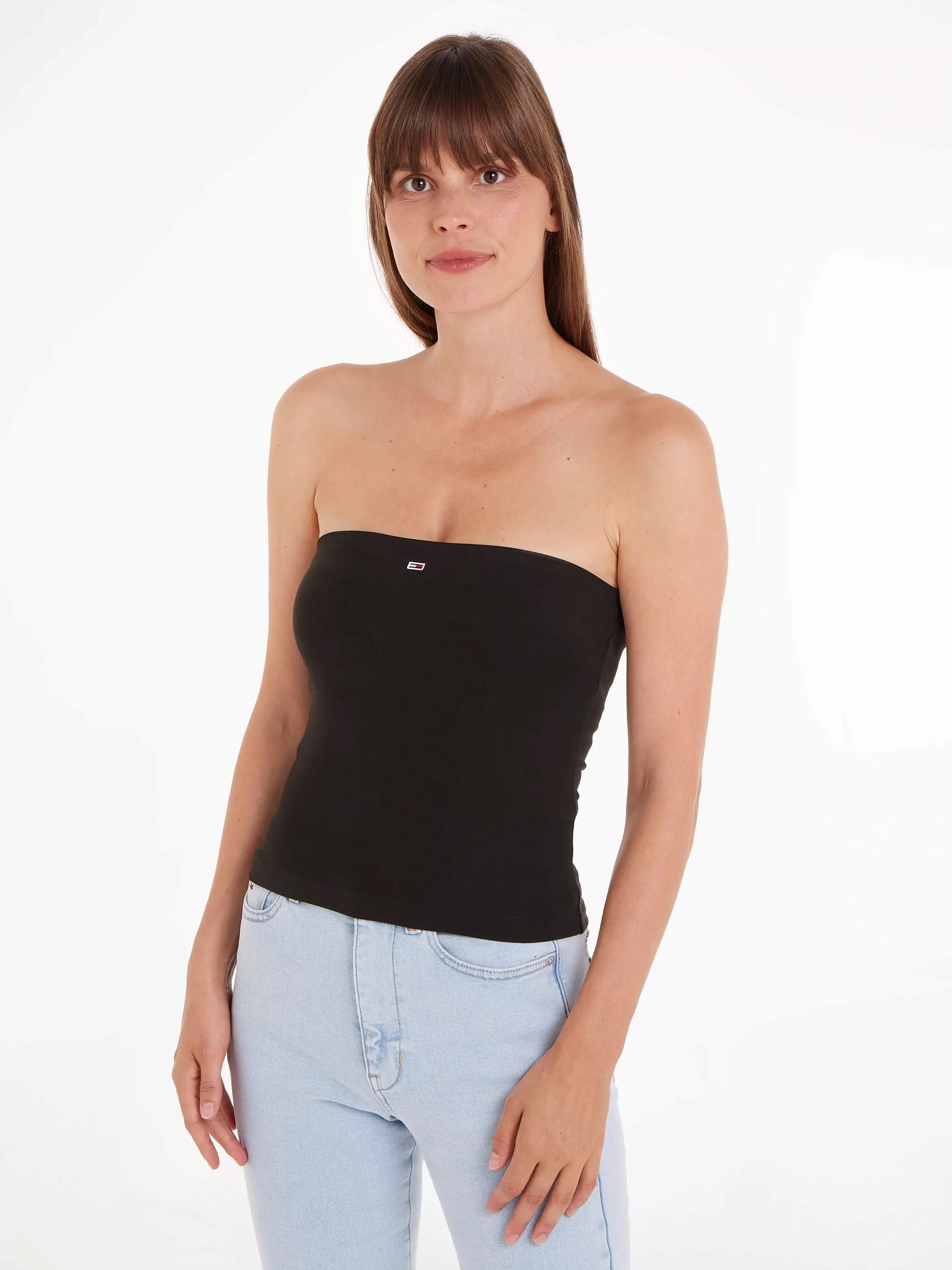 Tommy Jeans Bandeautop "TJW SLIM ESSENTIAL TUBE TOP" günstig online kaufen