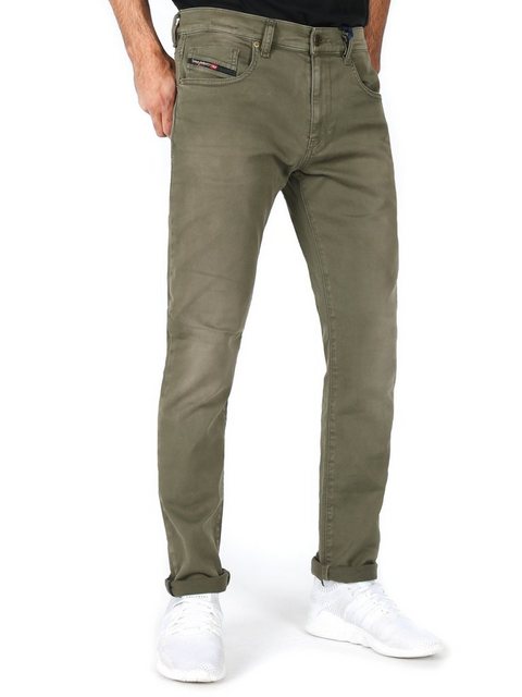 Diesel Slim-fit-Jeans Stretch Jogg Jeans - D-Strukt 0670M Armeegrün günstig online kaufen