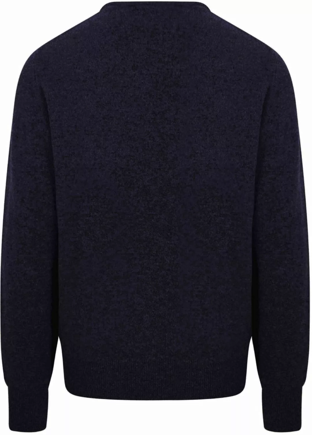 William Lockie O-Auschnitt Pullover Midnight Navy - Größe L günstig online kaufen