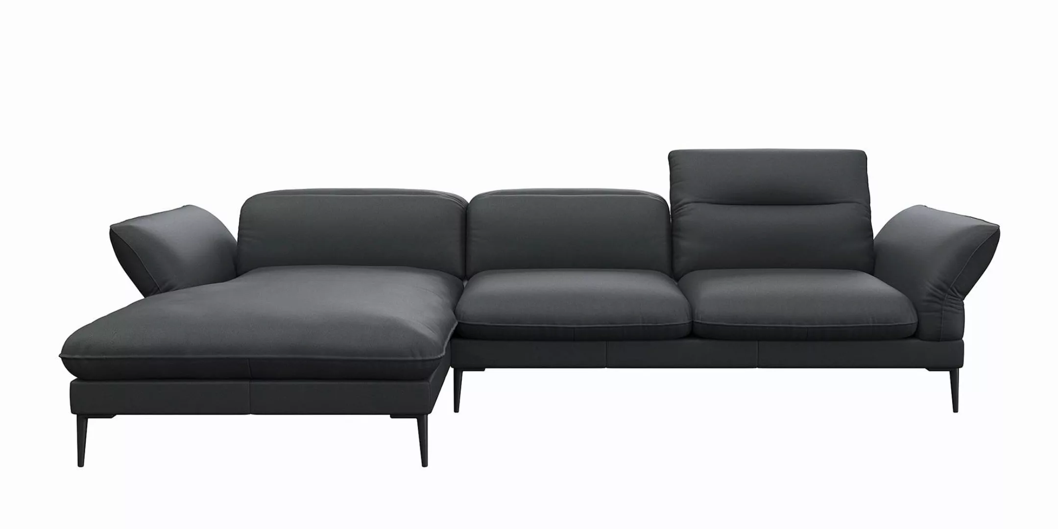 FLEXLUX Ecksofa »Salino, Funktionssofa mit Recamiere, Relaxsofa, Ecksofa«, günstig online kaufen