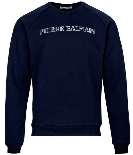 Balmain Paris Sweatshirt Pierre Balmain Gerippten Kragen mit elastischen Bü günstig online kaufen