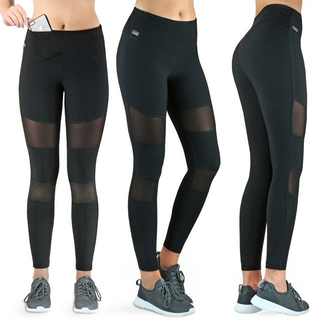 Formbelt Laufhose Damen High Waist Leggings lang, mit Handytasche und hohem günstig online kaufen