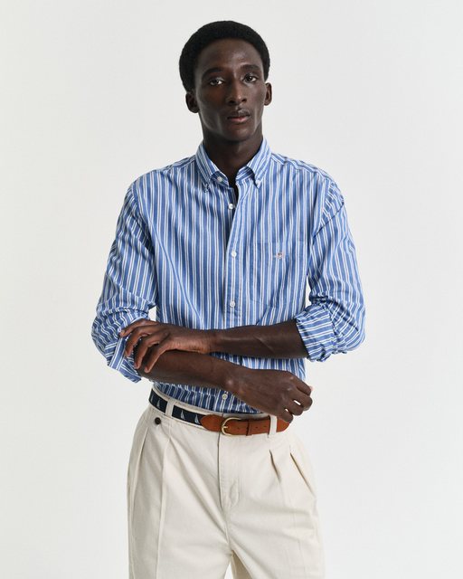 Gant Langarmhemd REG CLASSIC POPLIN STRIPE SHIRT günstig online kaufen