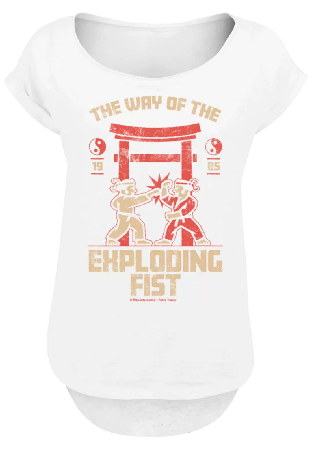 F4NT4STIC T-Shirt "Retro Gaming The Way of the Exploding Fist", Print günstig online kaufen