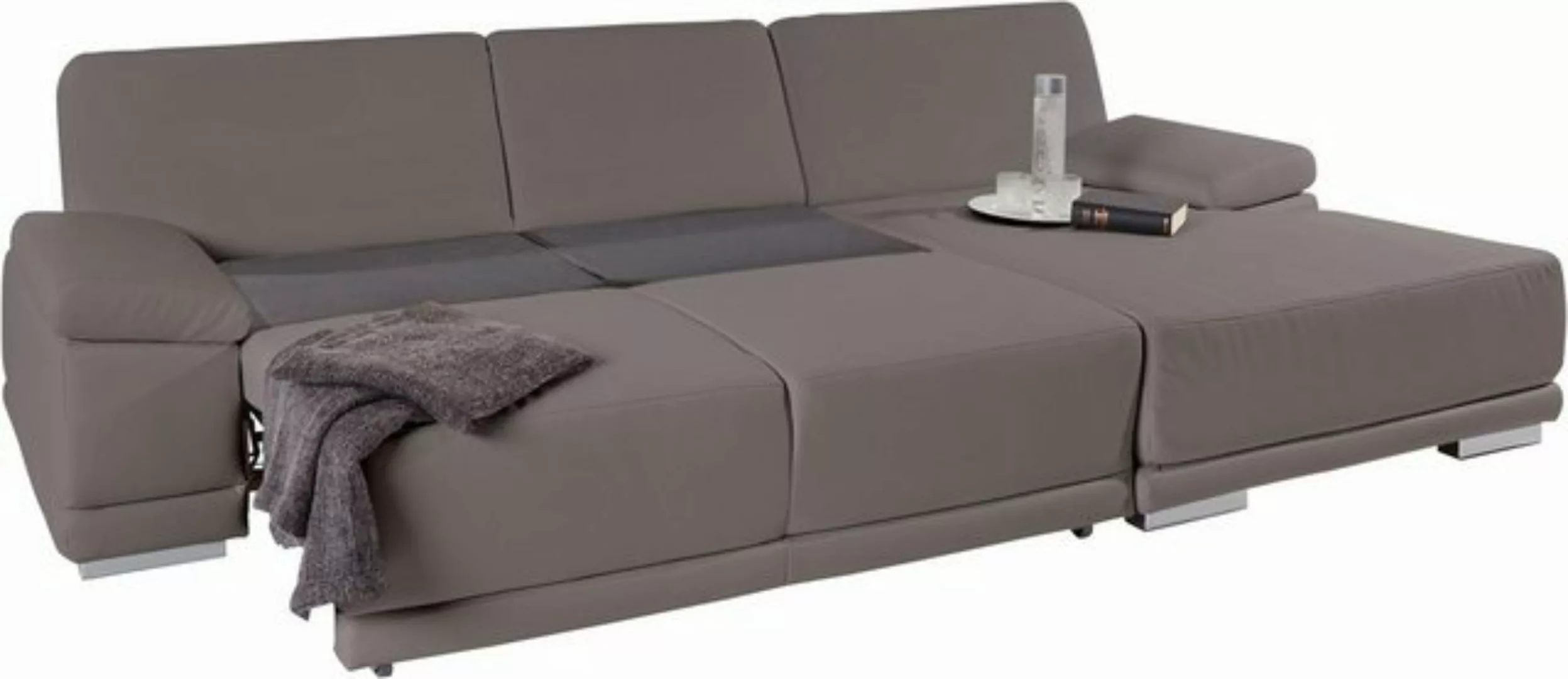 sit&more Ecksofa Coria L-Form, mit XL-Recamiere, wahlweise mit Bettfunktion günstig online kaufen