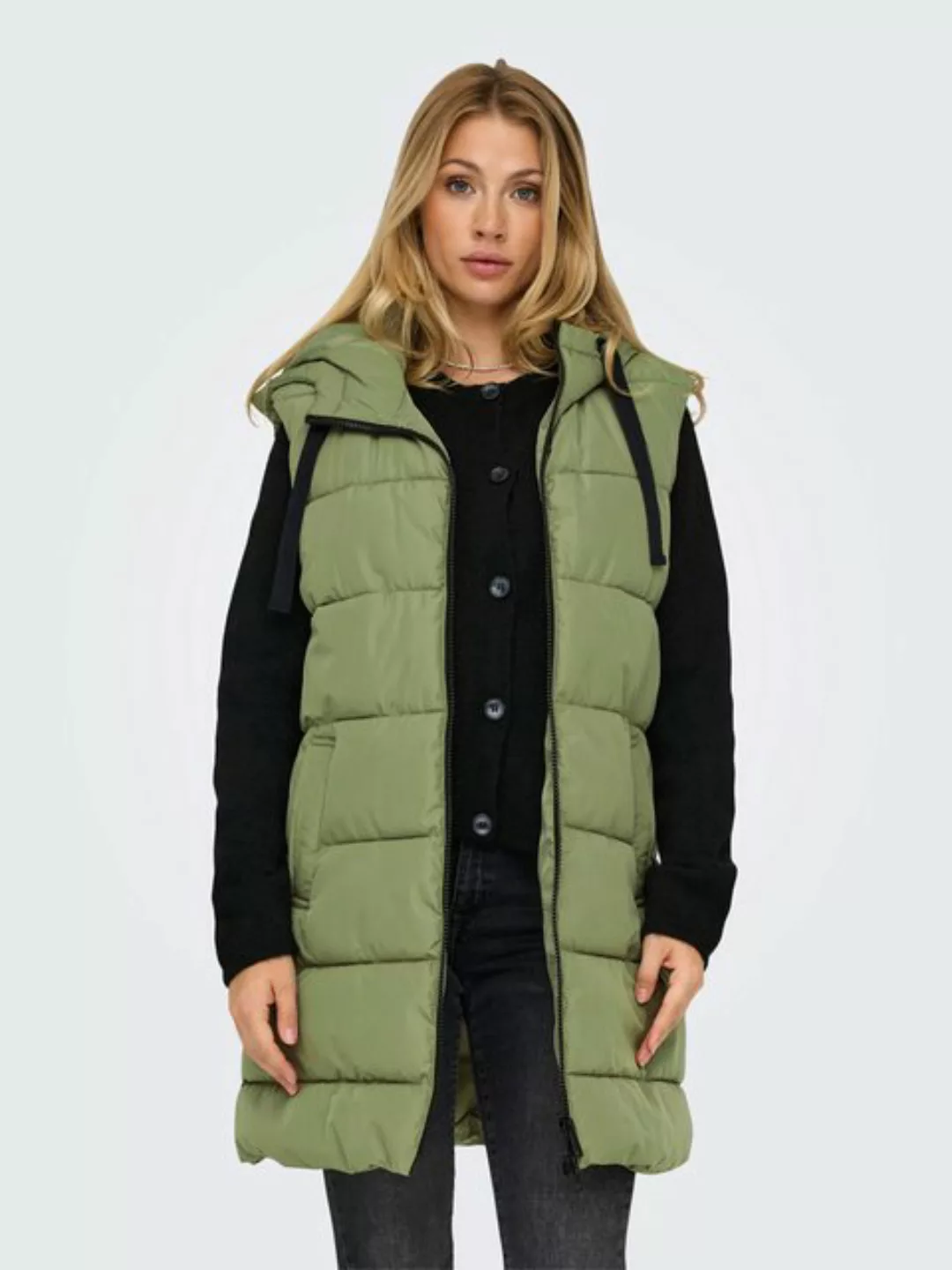 ONLY Anzugweste "ONLCLAIR PUFFER HOOD WAISTCOAT OTW CC" günstig online kaufen