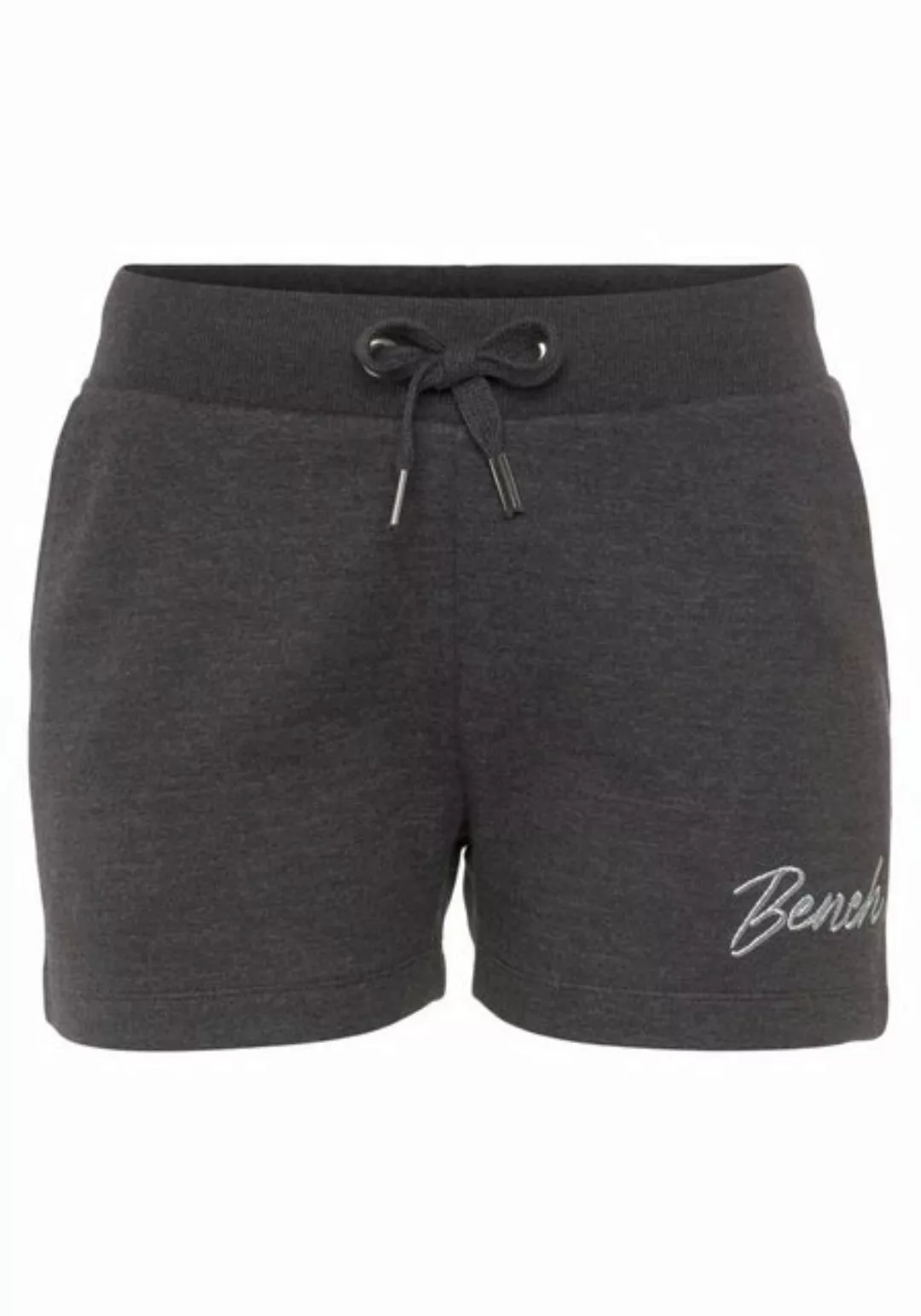 Bench. Loungewear Relaxshorts mit kleiner glänzenden Logostickerei, Loungew günstig online kaufen