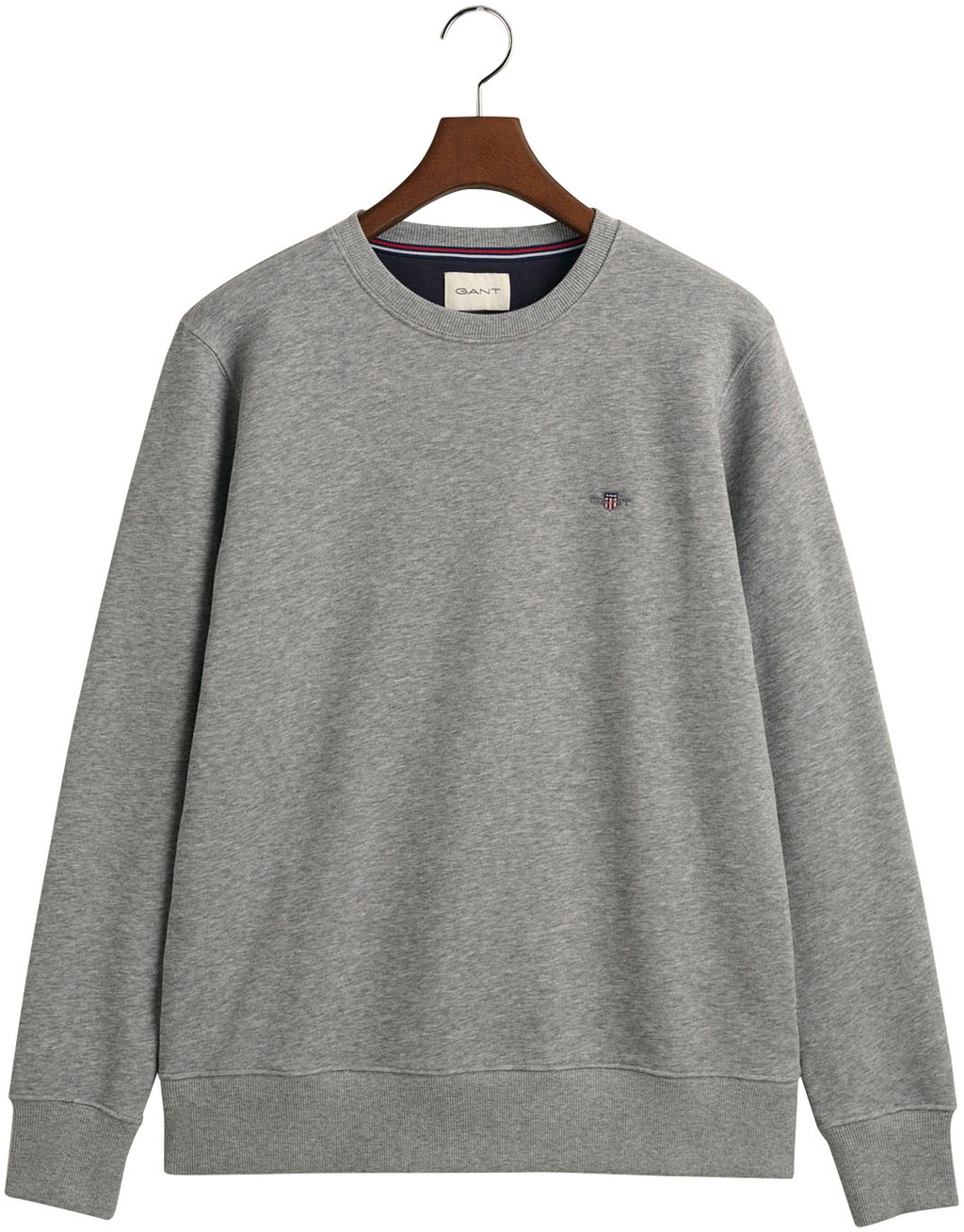 Gant Sweatshirt "REG SHIELD C-NECK SWEAT", mit Logostickerei auf der Brust günstig online kaufen