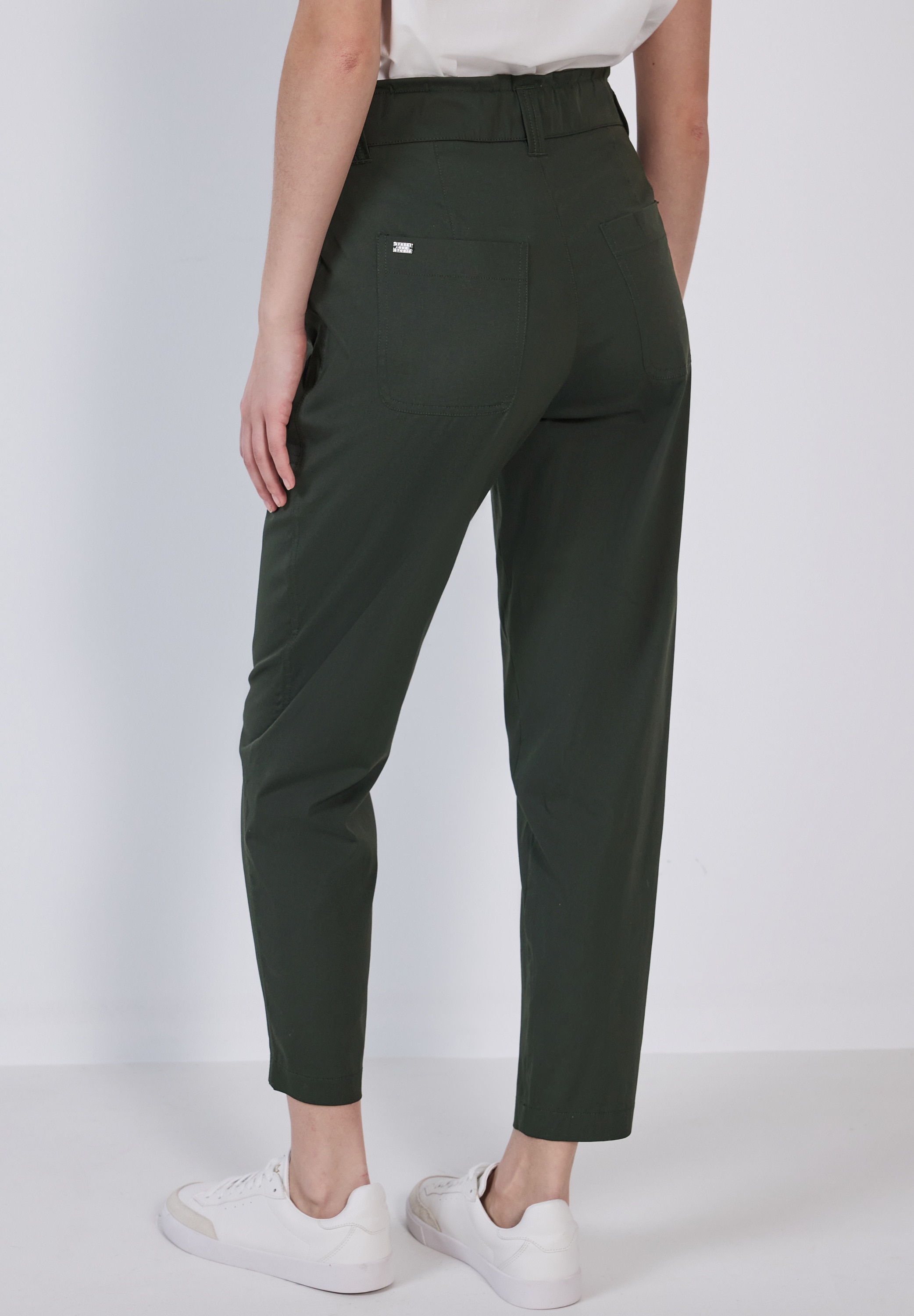 STREET ONE STUDIO Paperbag-Hose, High Waist günstig online kaufen