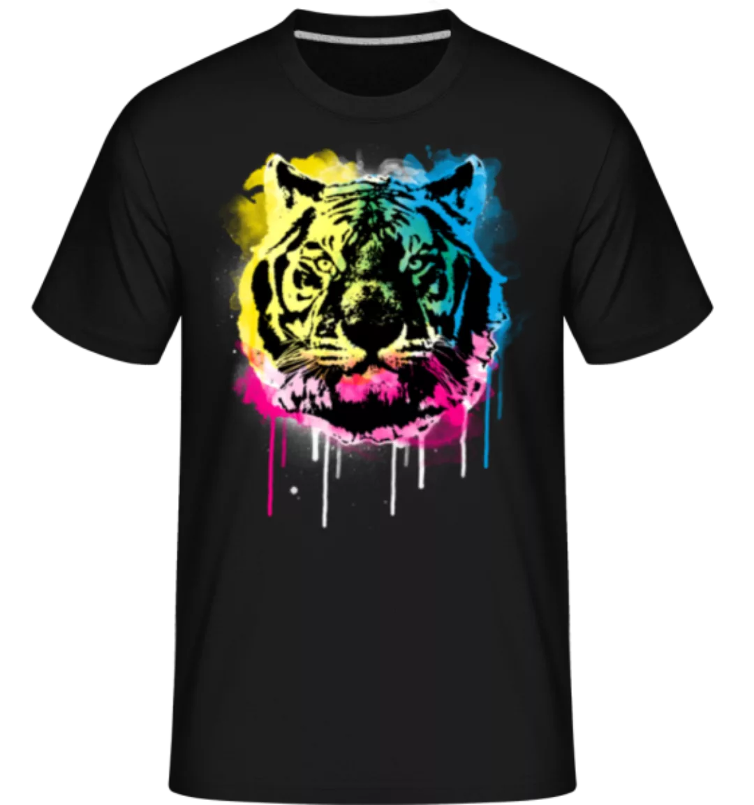 Bunter Tiger · Shirtinator Männer T-Shirt günstig online kaufen