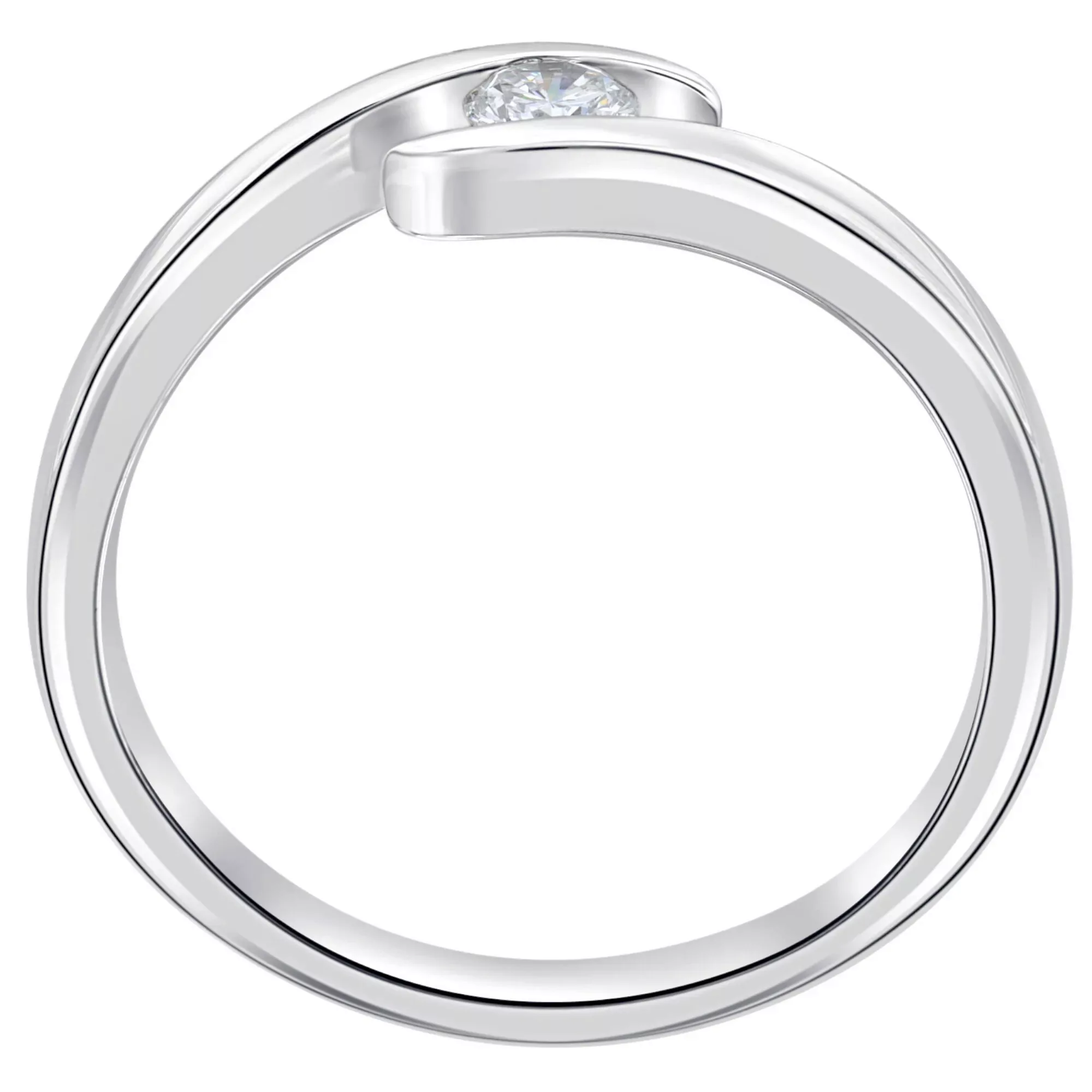 ONE ELEMENT Diamantring "0,05 ct Diamant Brillant Spannfassung Ring aus 585 günstig online kaufen