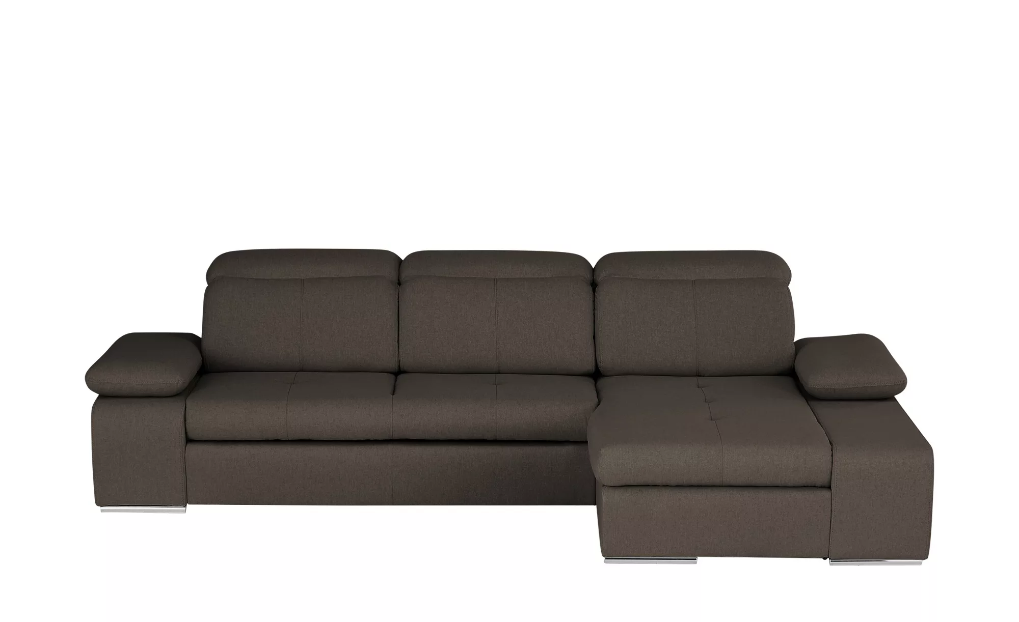 switch Ecksofa Webstoff Avilla ¦ braun ¦ Maße (cm): B: 285 H: 86 T: 187.0 P günstig online kaufen