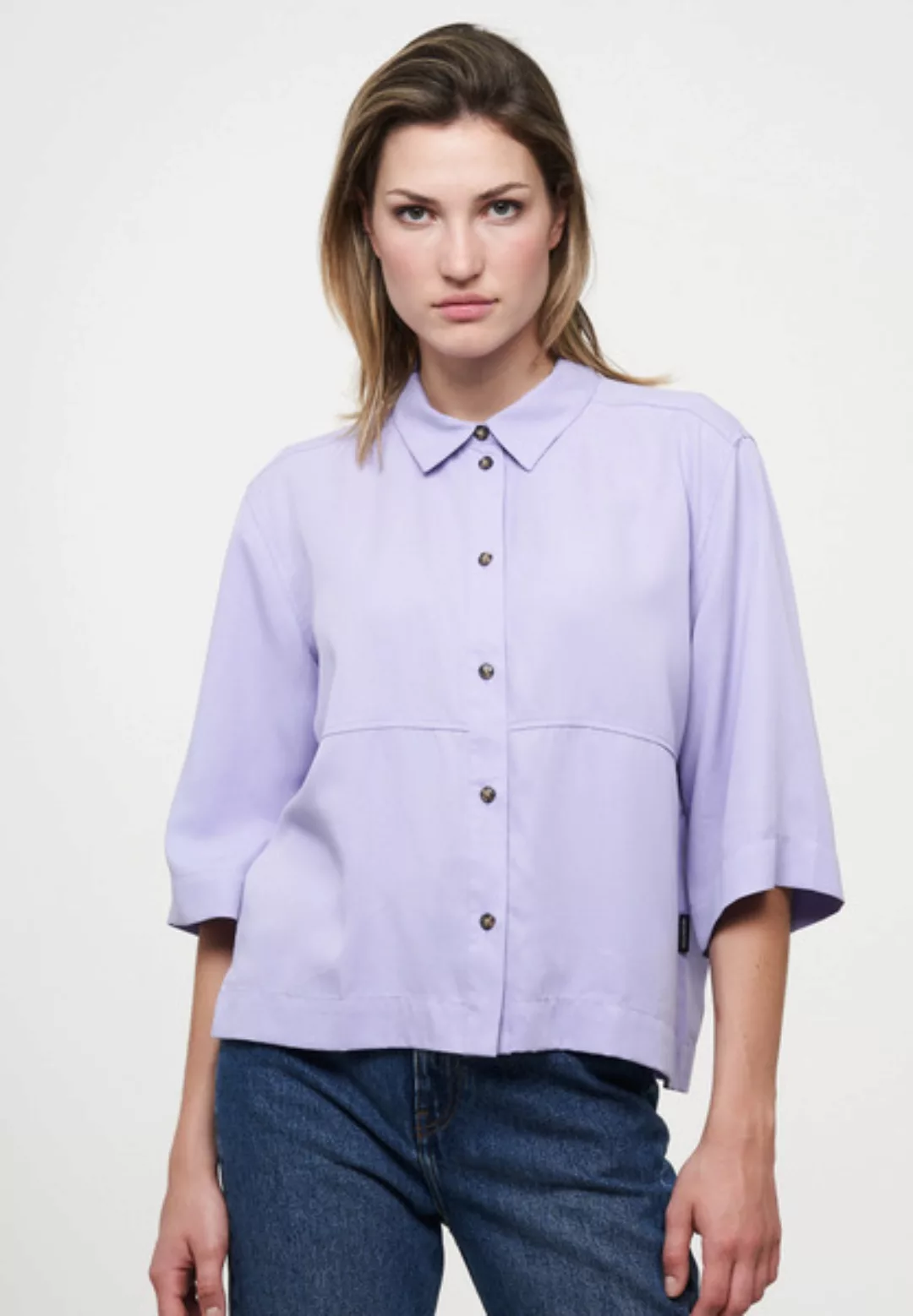 Bluse Aus Weichem Tencel Lyocell | Shirt Pilea günstig online kaufen