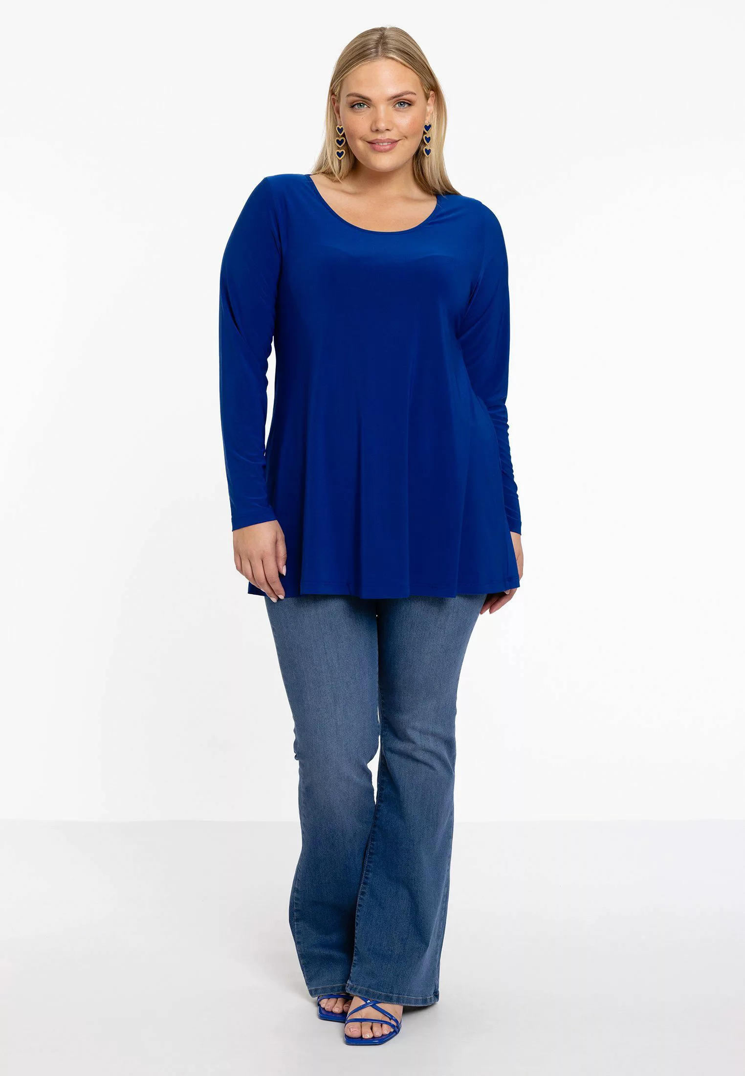 YOEK Tunika Damen Langarmshirt Große Größen günstig online kaufen