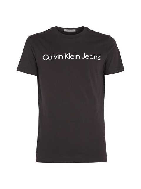 Calvin Klein Jeans T-Shirt CORE INSTITUTIONAL LOGO SLIM TEE mit logo-Schrif günstig online kaufen