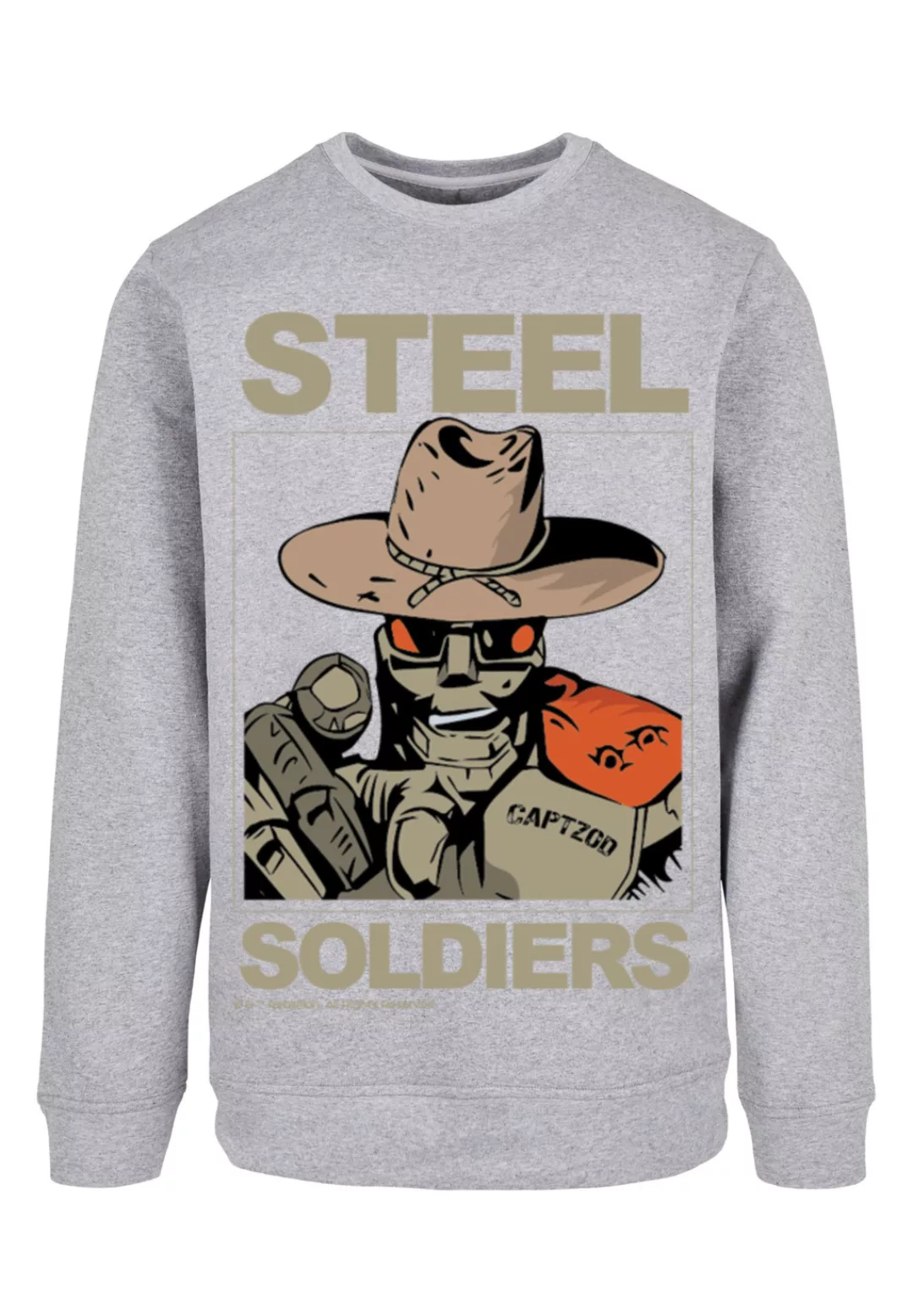 F4NT4STIC Kapuzenpullover "Retro Gaming Steel Soldiers", Print günstig online kaufen