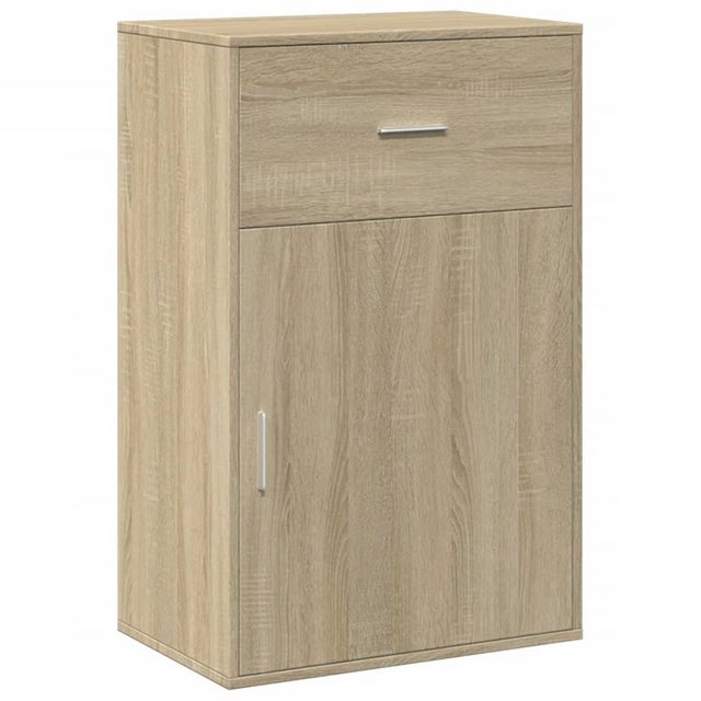 vidaXL Fächerschrank Beistellschrank Sonoma-Eiche 56,5x39x90 cm Holzwerksto günstig online kaufen