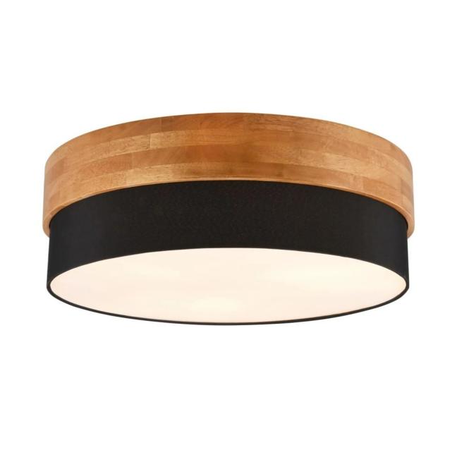 Deckenlampe Seasons holz/schwarz Ø 50 cm günstig online kaufen