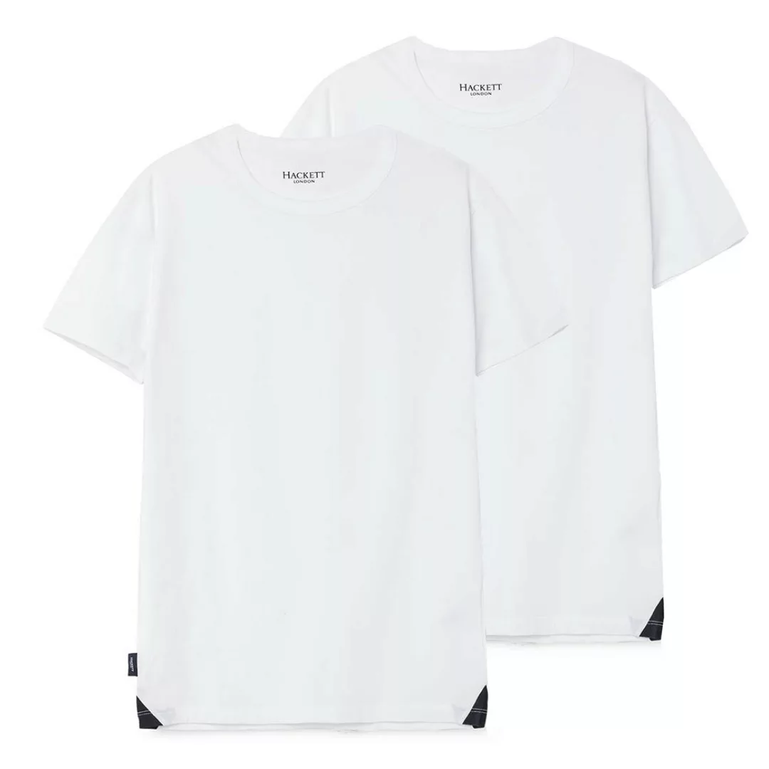 Hackett Crew T-shirt 2 Einheiten M White günstig online kaufen