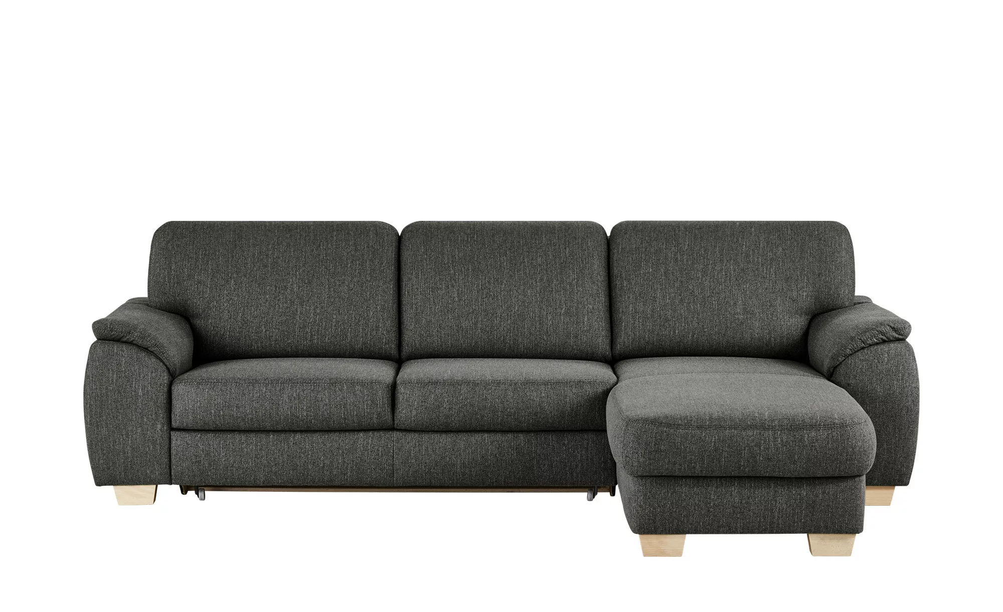 smart Ecksofa  Valencia - schwarz - 90 cm - Polstermöbel > Sofas > Ecksofas günstig online kaufen