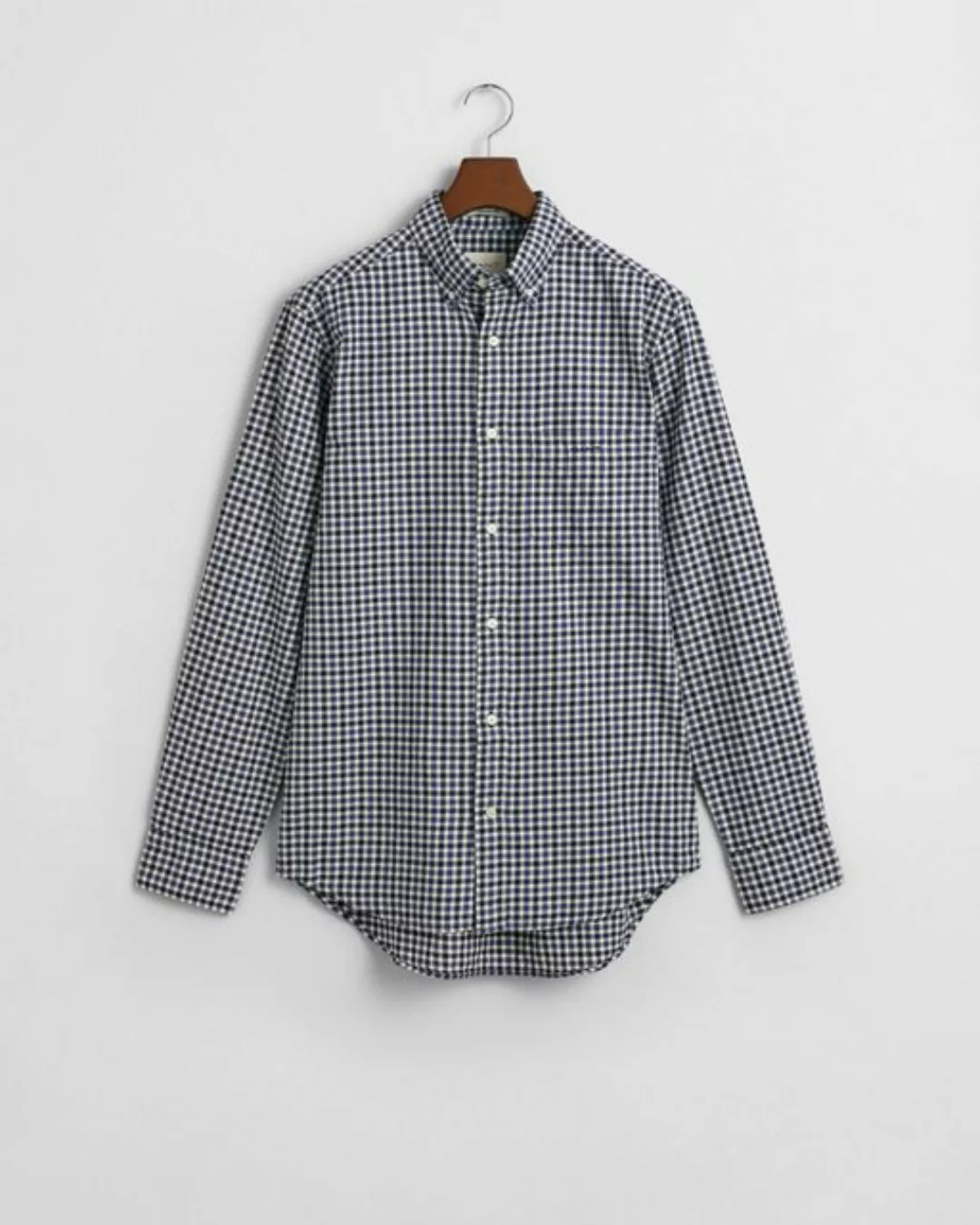 Gant Hemd Twill Gingham Multicolour - Größe L günstig online kaufen