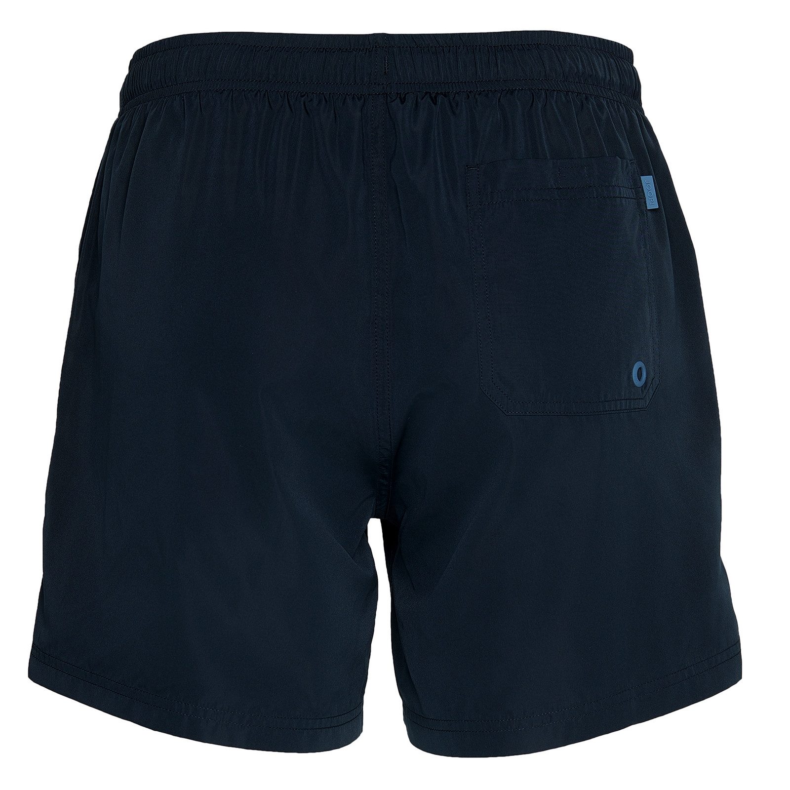 JOOP! Badeshorts Solid Cornflower-Logo, kurze Seitenschlitze günstig online kaufen