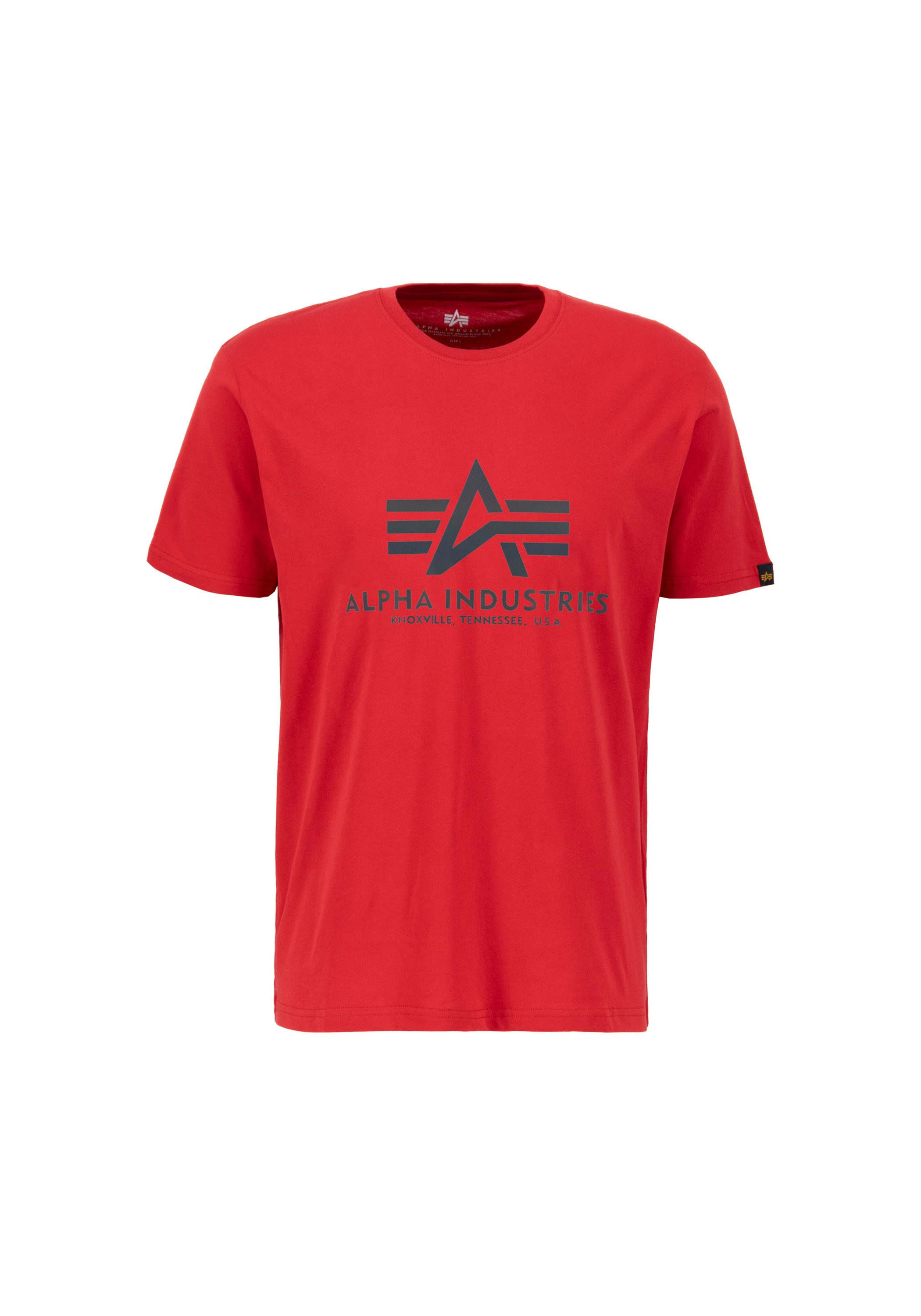 Alpha Industries T-Shirt "Alpha Industries Men - T-Shirts Basic T-Shirt BL günstig online kaufen