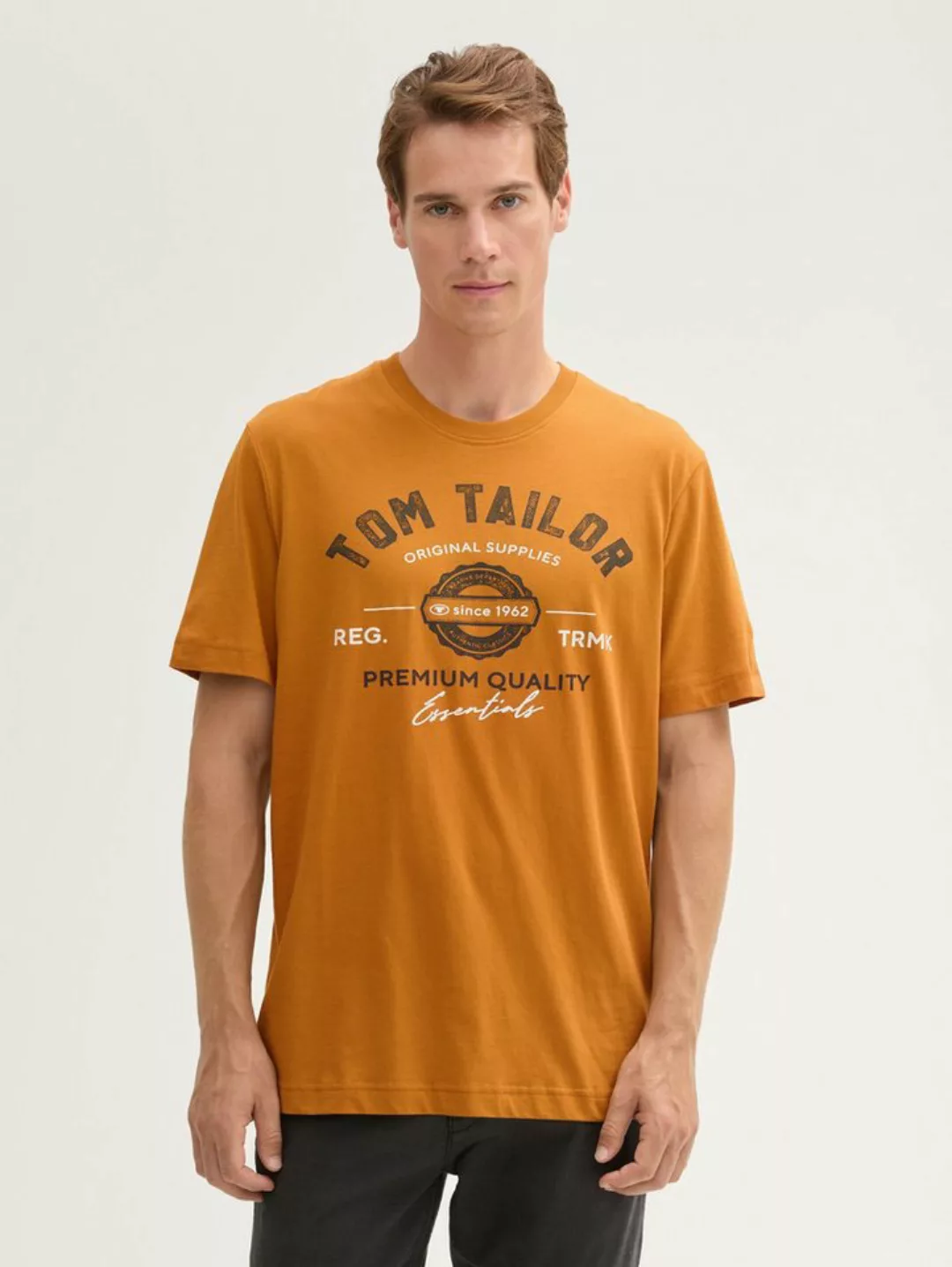 TOM TAILOR T-Shirt T-Shirt mit Logo Print günstig online kaufen