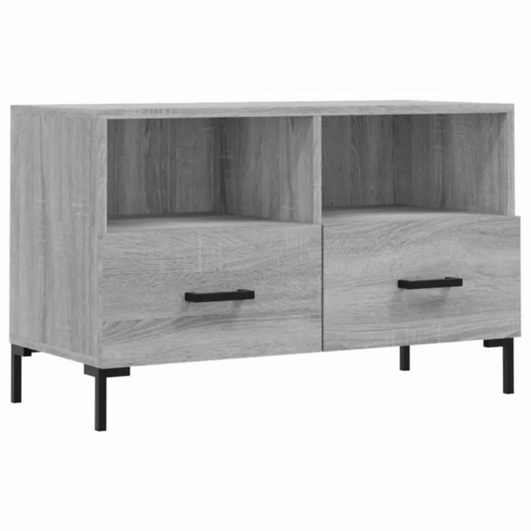 vidaXL TV-Schrank TV-Schrank Grau Sonoma 80x36x50 cm Spanplatte günstig online kaufen