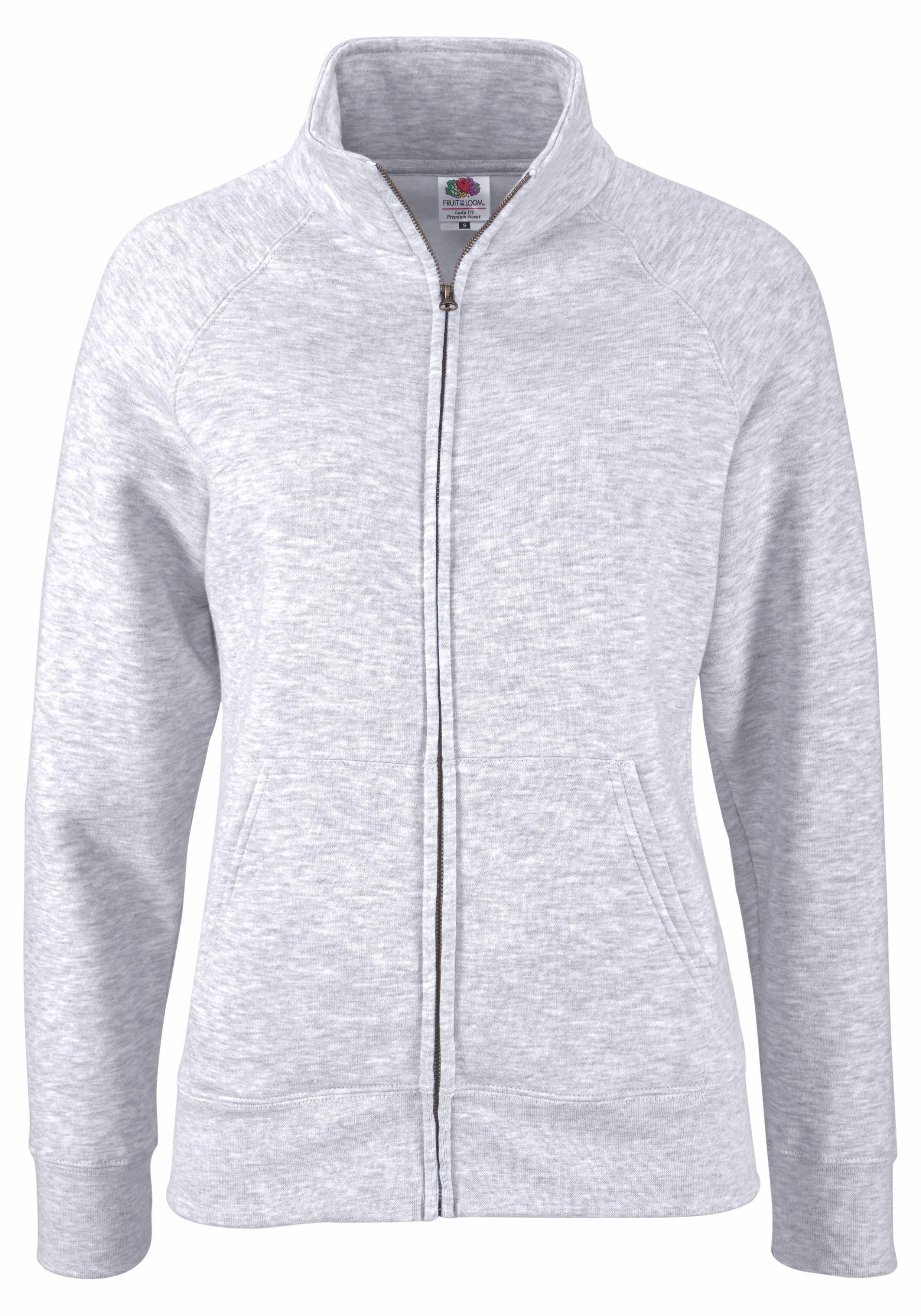 Fruit of the Loom Sweatshirt "Lady-Fit Premium Sweat Jacket" günstig online kaufen