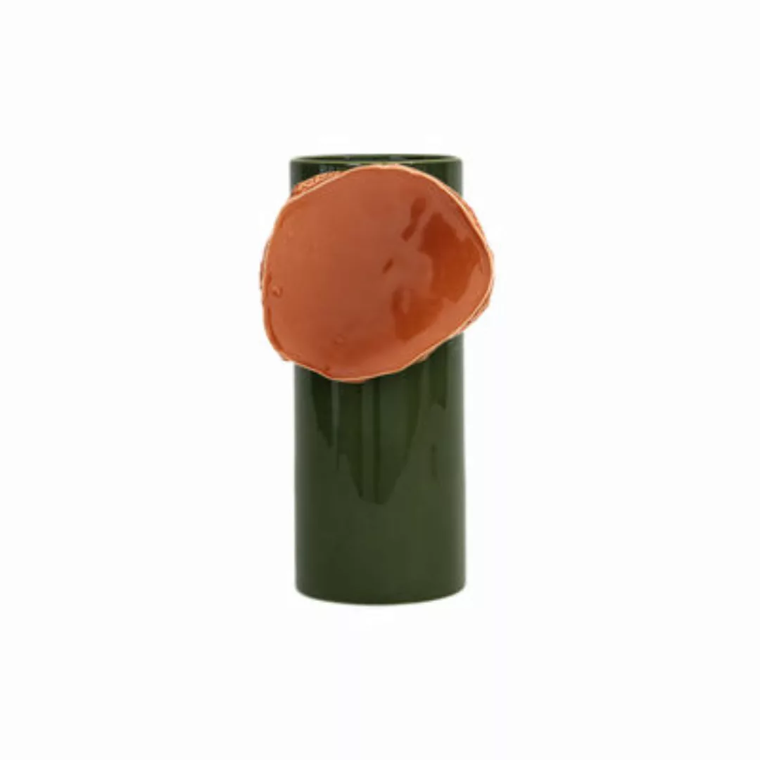 Vase Découpage - Disque keramik grün / Bouroullec, 2020 - Vitra - Grün günstig online kaufen