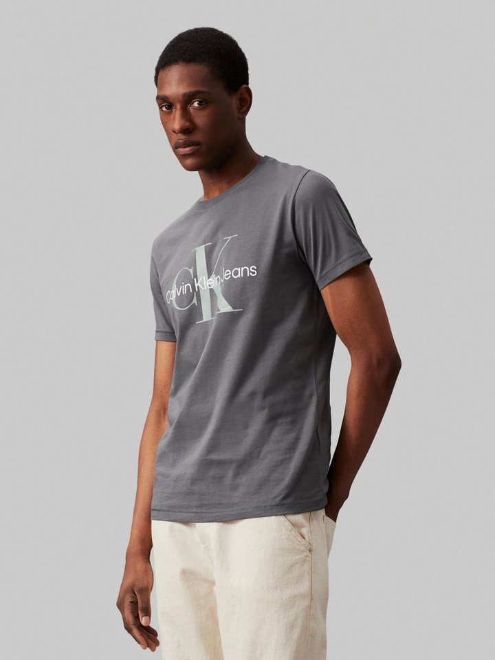 Calvin Klein Jeans T-Shirt SEASONAL MONOLOGO TEE mit großem Logodruck günstig online kaufen